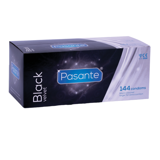 Pasante Black Velvet condoms 144pcs