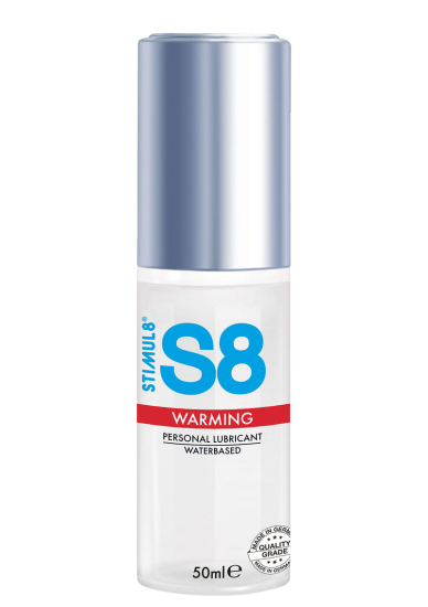 S8 Waterbased Warming Lube 50ml