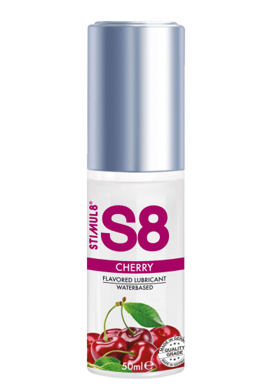 S8 Waterbased Flavored Lube 50ml Cherry