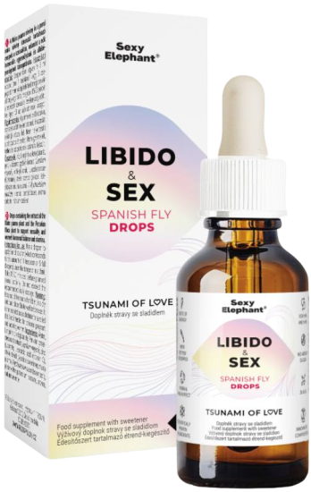 Španělské mušky Tsunami of Love (30 ml)