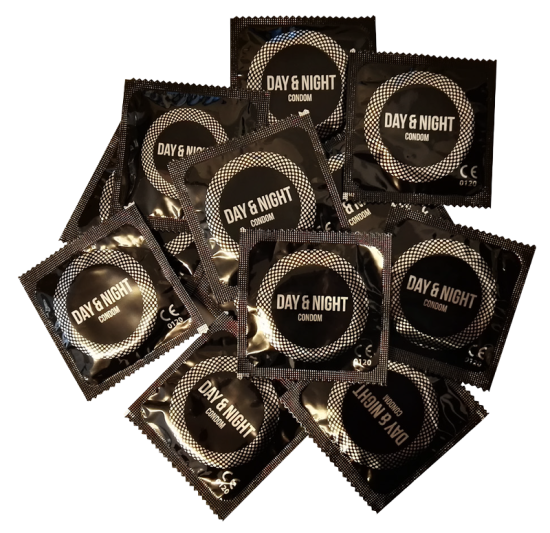 BEPPY - DAY AND NIGHT CONDOMS 100 UNITS