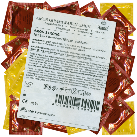 Amor Strong condoms 100 pcs
