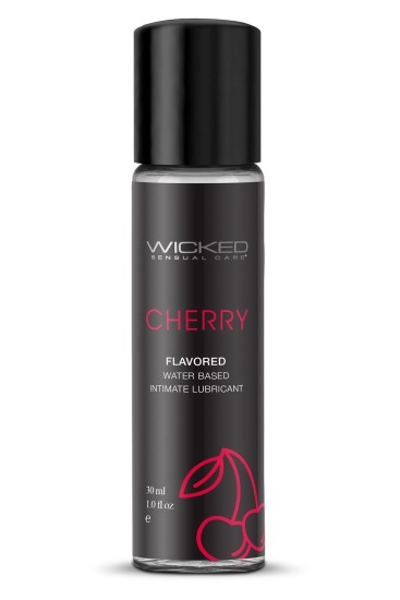 Wicked Aqua Lubrikační gel s třešňovou příchutí 30 ml