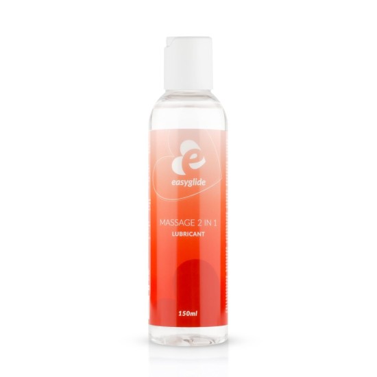 EASYGLIDE - 2 v 1 Masážní gel a lubrikant na vodní bázi - 150 ml