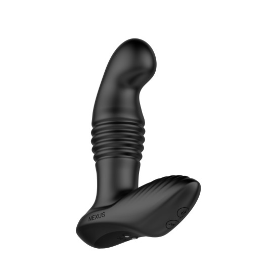 NEXUS - Přirážecí masážní přístroj na prostatu s dálkovým ovládáním - Černý