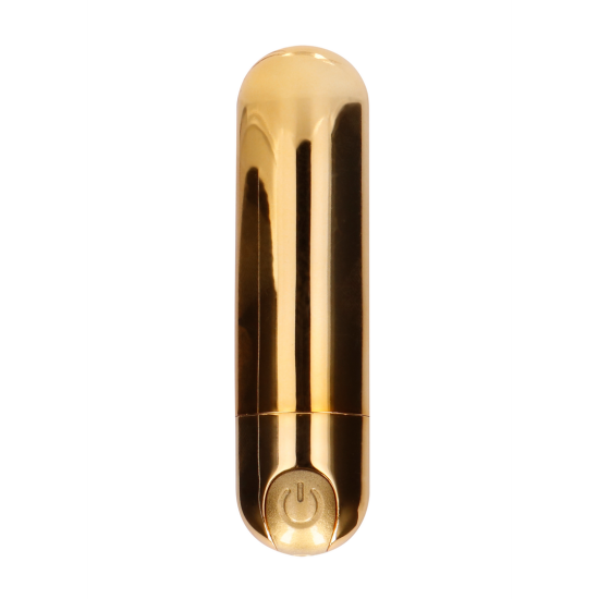 10 rychlostní dobíjecí minivibrátor - Zlatý