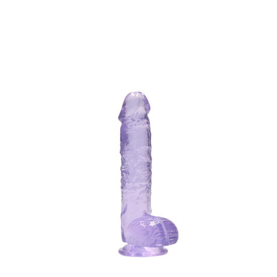 Realistické dildo s varlaty - 15 cm