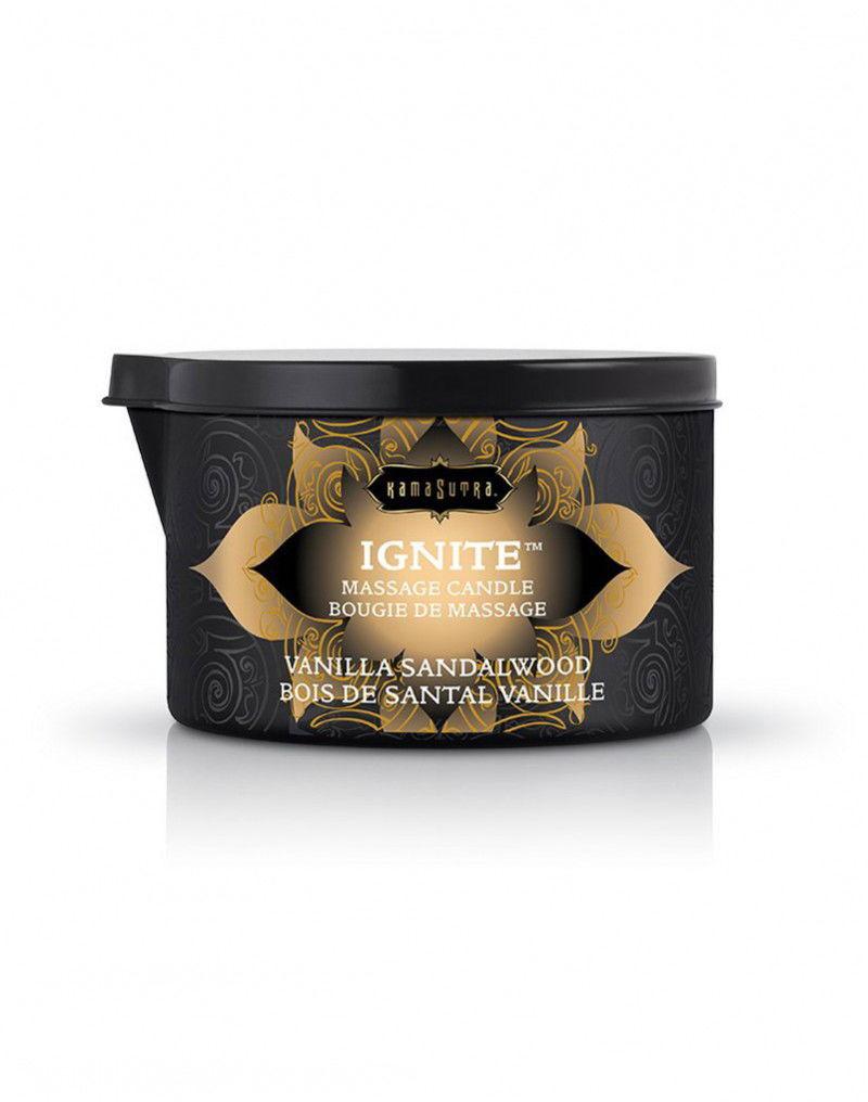 KamaSutra Masážní svíčka Vanilla Sandalwood 170 g Kamasutra