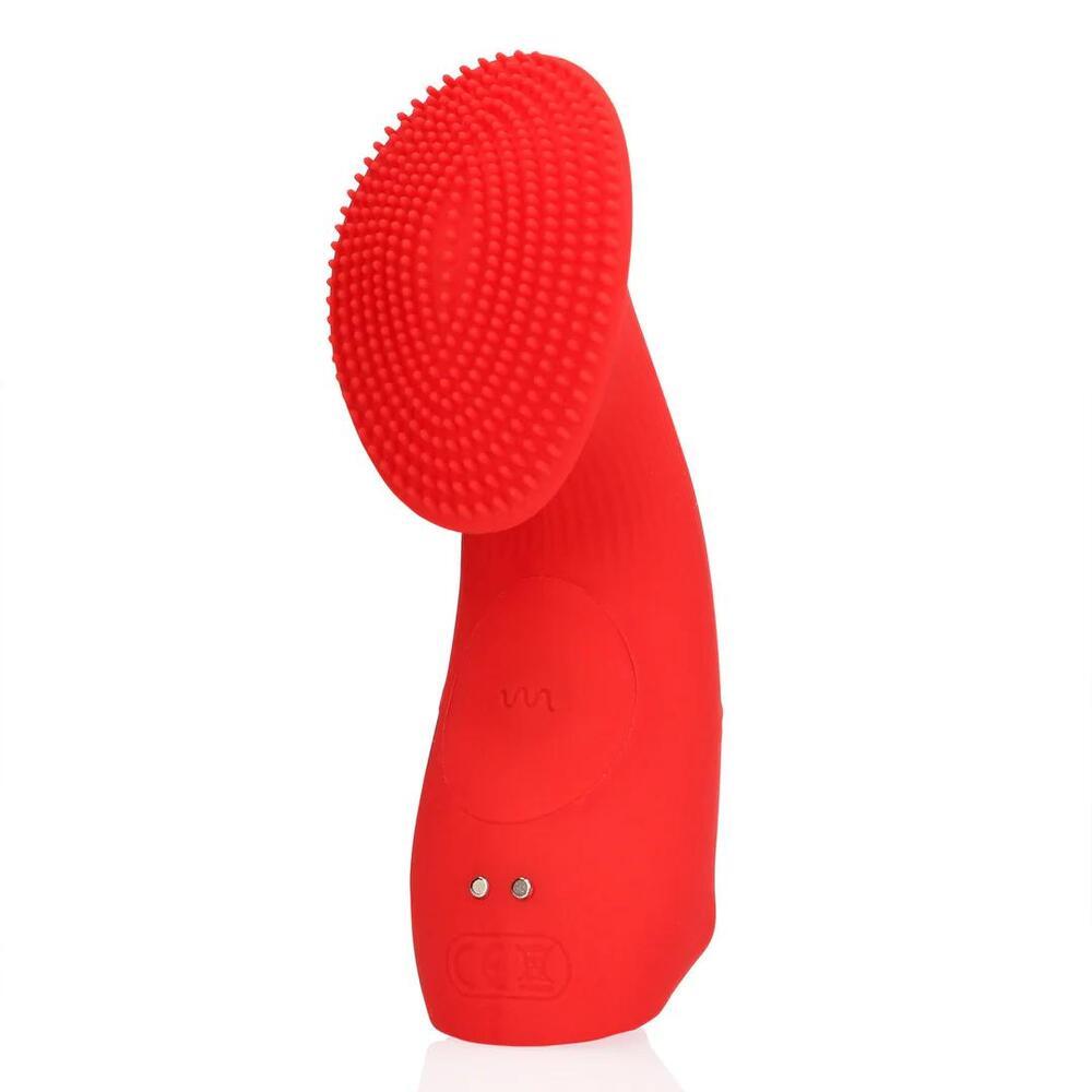 Loveline vibrátor na prst - červený Loveline