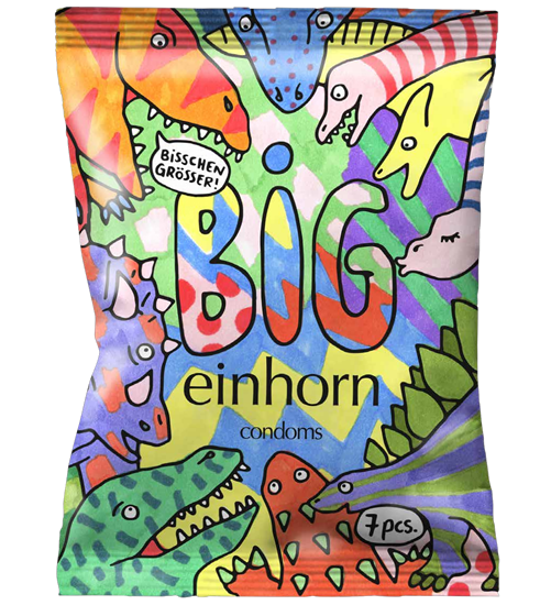 Einhorn Condoms: Tyrannosaurus Sex