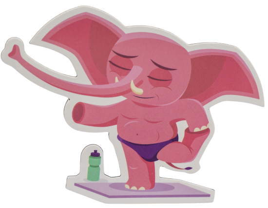 Merch – sběratelský magnet Yoga