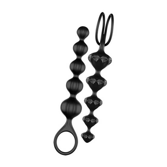 Love Beads - Anální kuličky - černé