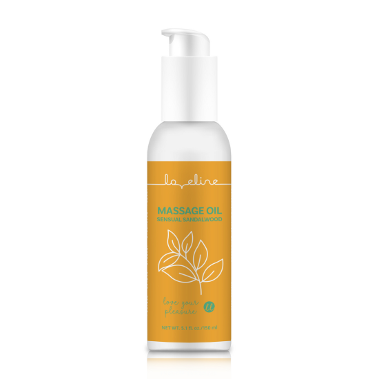 Masážní olej - Smyslné santalové dřevo - 150 ml