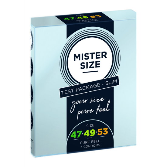 Pure Feel - Testovací balíček Slim - Kondomy 47