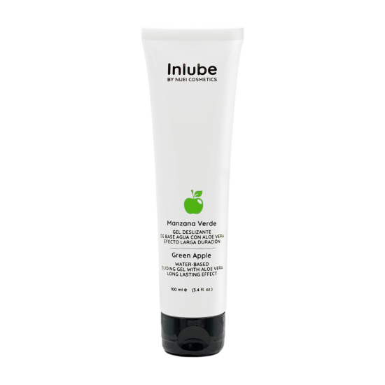 Lubrikační gel na vodní bázi - Zelené jablko - 100 ml