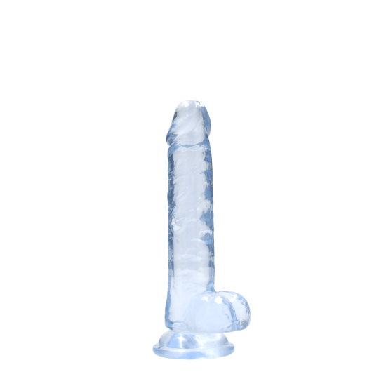 Realistické dildo s varlaty - 7/17 cm