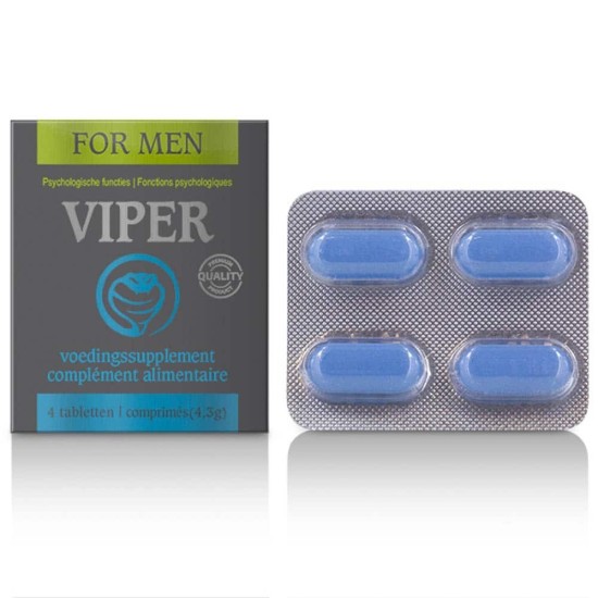 Viper pro muže - 4 tablety (FR)