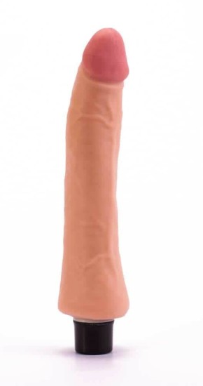 9" Realistické Softee Vibrační Dildo