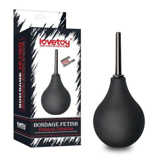Deluxe černá sprcha Bondage Fetish