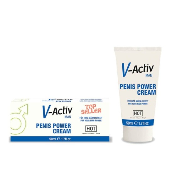 HOT V-Activ krém pro muže na zvýšení výkonu 50 ml