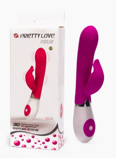 Fialový vibrátor Felix od Pretty Love