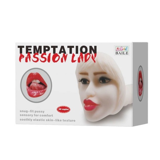 Pokušení Vášně Dámský Úzký Ústní Masturbátor