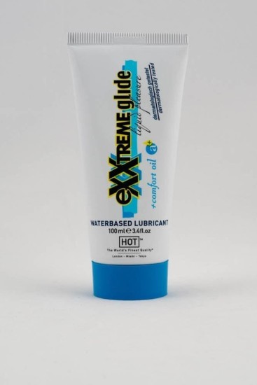 HOT eXXtreme Glide - lubrikant na vodní bázi + komfortní olej a+ 100 ml