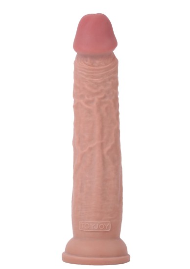 Deluxe Dvojitý Dong z TPE 26 cm