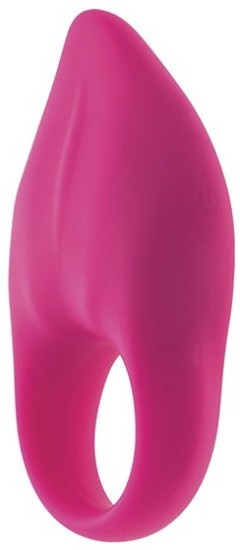 S Pleasures Velvet Softie Vibrating Ring Pink
