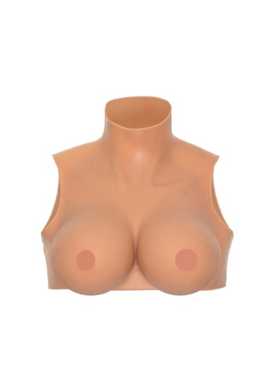 Nositelný crop top s prsy velikosti G