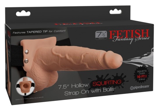 Fetish Fantasy 19cm Squirting strap-on