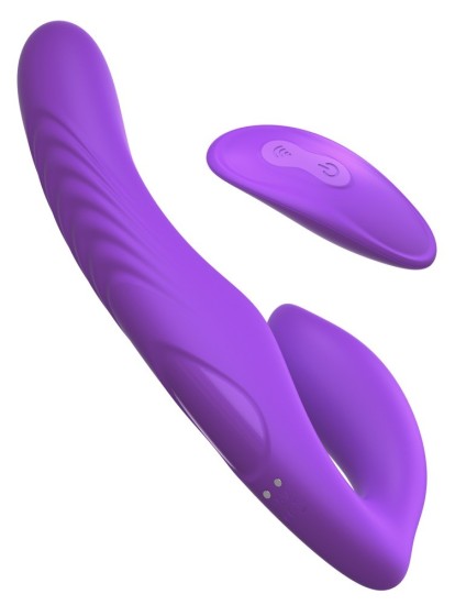 Její ultimátní samodržící strap-on