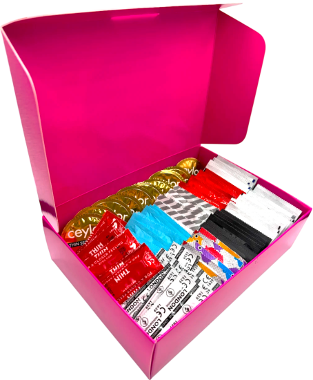 Sada tenkých kondomů – Thin Pleasure pack (72 ks)