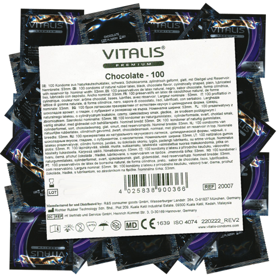 Vitalis Premium Bulk-Pack: Chocolate/Black