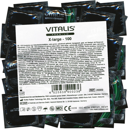 Vitalis Premium Bulk-Pack: X-Large