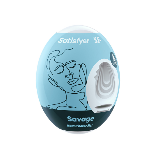Savage - Masturbátor Vajíčko - Světle Modrá