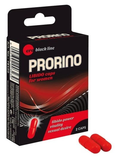PRORINO Libido kapsle pro ženy 2 ks