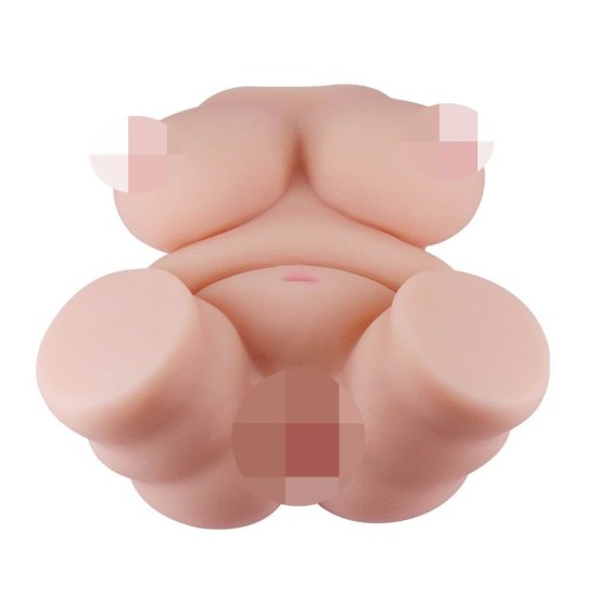 Dvojitý otvor 3D Masturbátor V