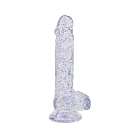 Realistické dildo Clear Pleasure (15 cm)