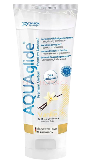 Aqua glide vanilka 100ml