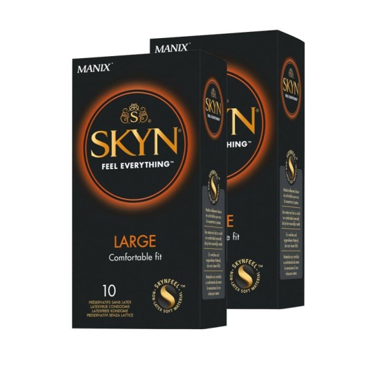 SKYN Large – XL bezlatexové kondomy 20ks