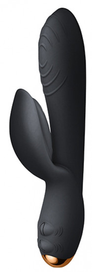 Silikonový vibrátor s výběžkem Chic Girl