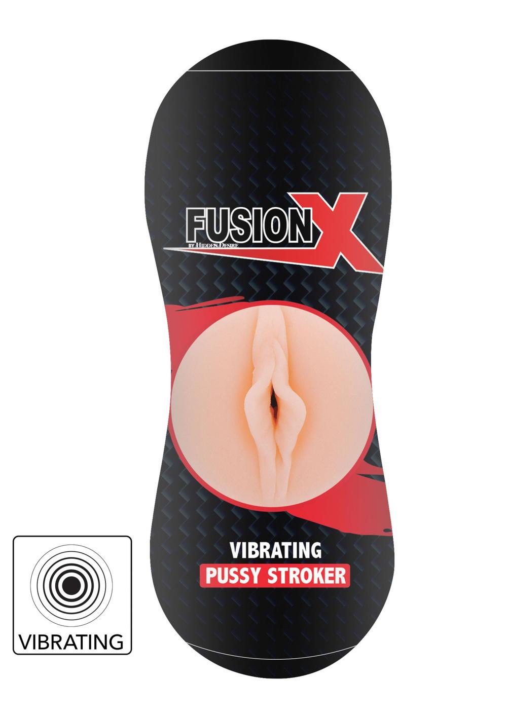 Fusion X vibrační masturbátor - vagína 2 Hidden Desire