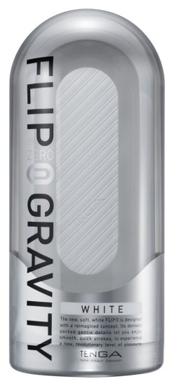 Tenga Flip 0 (Zero) Gravity White masturbátor
