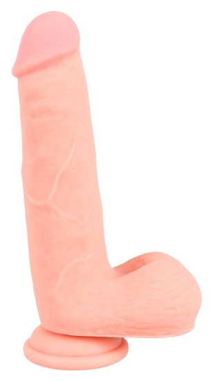 Dildo z tekutého silikonu 20 cm