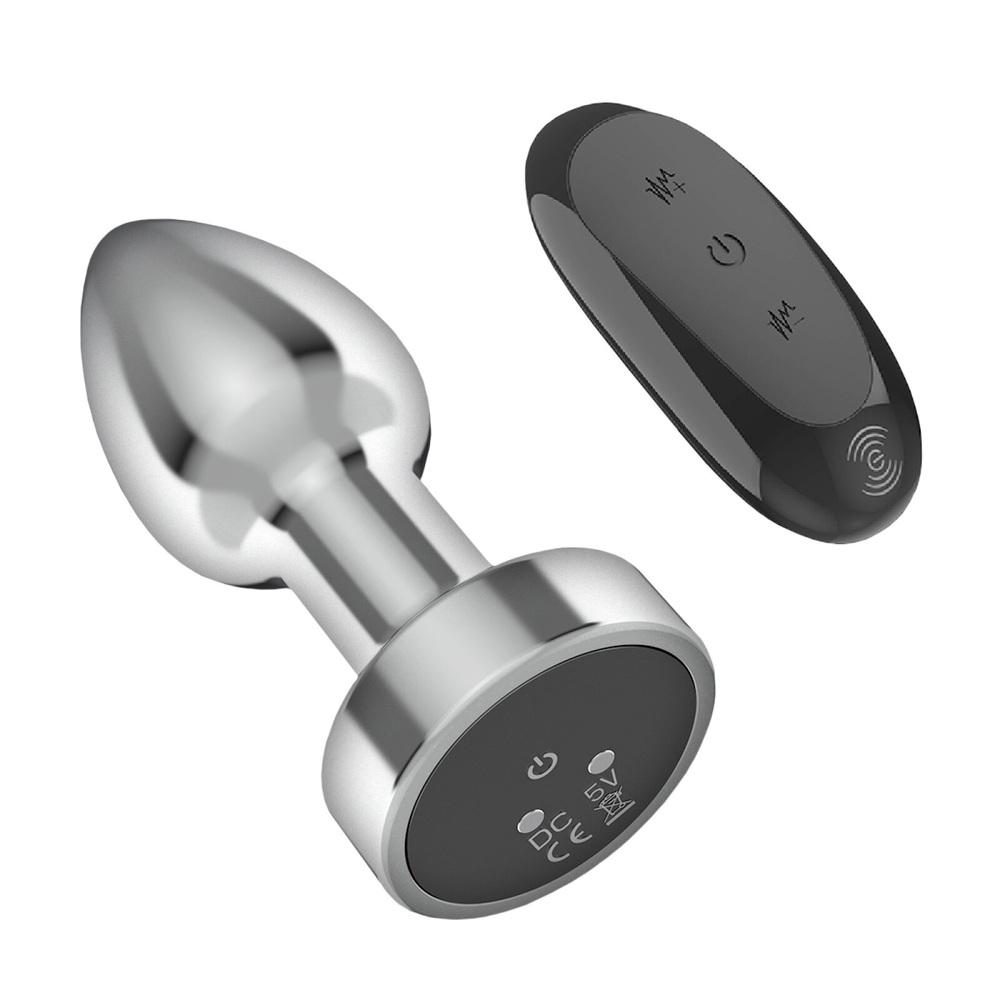 Intense Vibrační anální kolík s ovladačem S Intense