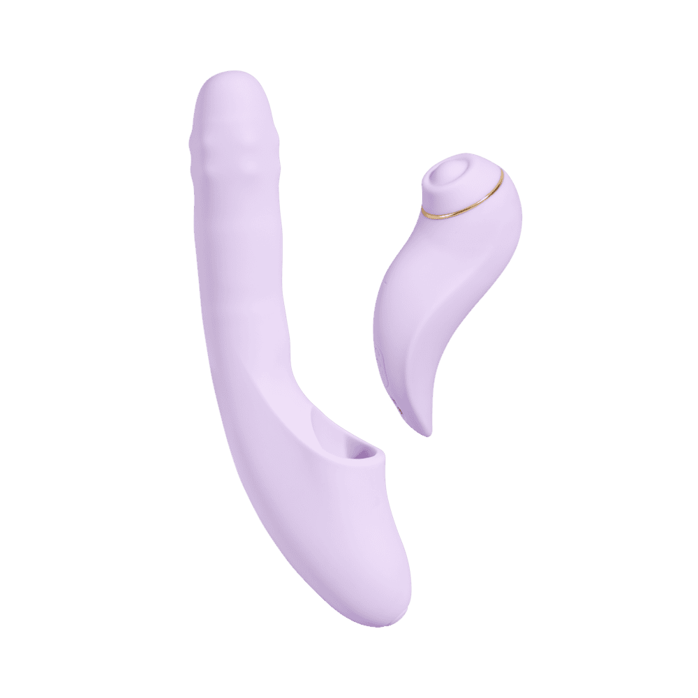 Svakom DuoGlow multifunkční vibrátor - fialový SVAKOM